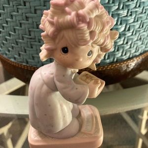 1986 Precious Moments "the Spirit is Willing but the Flesh is Weak"